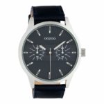 OOZOO Timepieces Summer Blue Leather Strap C10536