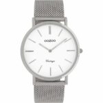 OOZOO Vintage Silver Metal Mesh Bracelet C9901