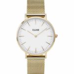 CLUSE La Boheme Mesh CL18109 Gold Plated Metal Case, with Gold Metal Strap