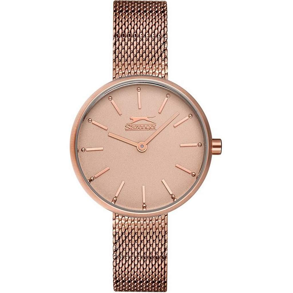 396150eeb733e44d8d03ceeee8a7b8fa.jpg SLAZENGER SP19 Rose Gold Stainless Steel Bracelet - Image 1