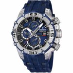 Ρολόι FESTINA με χρονογράφο και μπλέ λουράκι F16601-1
