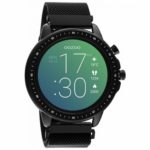 OOZOO Smartwatch Q00309 Black Stainless Steel Bracelet