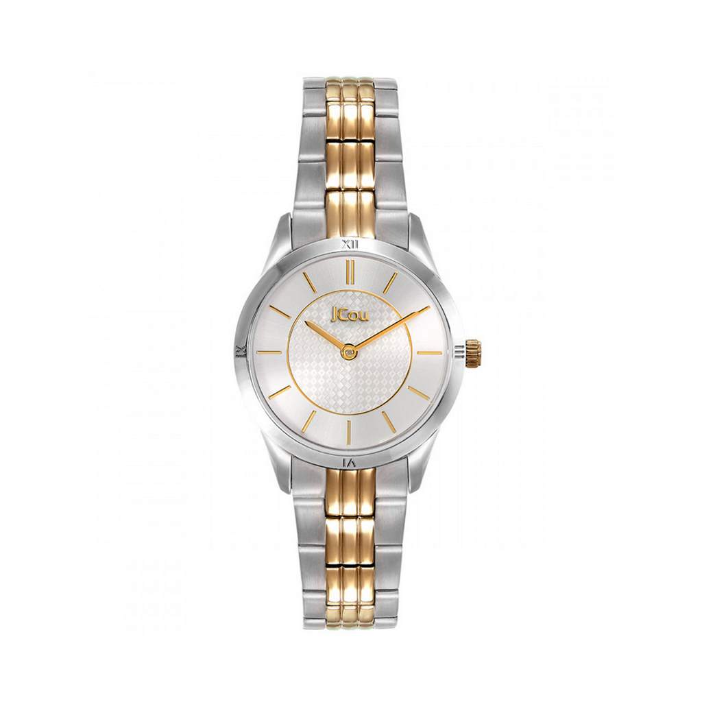 4f67abb63b20b564aa6d4df7a9a09c9e.jpg Ρολόι JCOU Adele two tone Bracelet JU19039-3 - Image 1