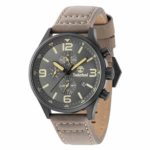 TIMBERLAND Dual Time Brown Leather Strap TBL15266JSB-79