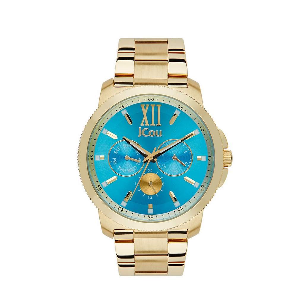 69c20baddd99346e41dcdee2c4357b09.jpg Γυναικείο Ρολόι Jcou Blue Sea - Image 1