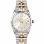 JCOU Queen's II Two Tone Stainless Steel Bracelet