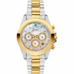Ρολόι JCOU Εmerald Two Tone Stainless Steel Bracelet JU17055-1