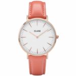 Cluse La Boheme Rose Gold White/Flamingo