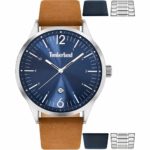 TIMBERLAND Northampton Brown Leather Strap Gift Set