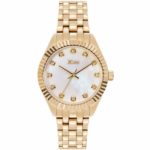 JCOU Lucille Crystals Gold Stainless Steel Bracelet JU20000-2