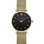 CLUSE Minuit Gold Metal Strap CL30012