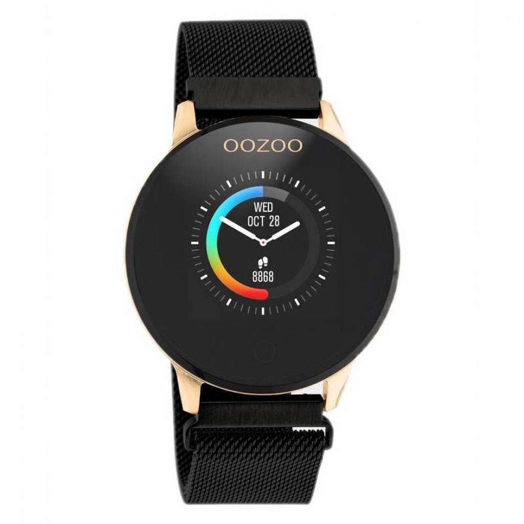 b42040baf6624f0b85a43b8861800828.jpg Smartwatch OOZOO Black bracelet Q00118 - Image 1