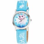 Ρολόι am:pm Disney με γαλάζιο λουράκι και την Elsa DP140-K233