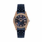 Ρολόι LEE COOPER με σκούρο καντράν και μπλε Bracelet