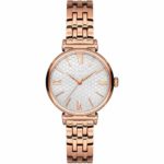 SLAZENGER Ladies Rose Gold Stainless Steel Braelet