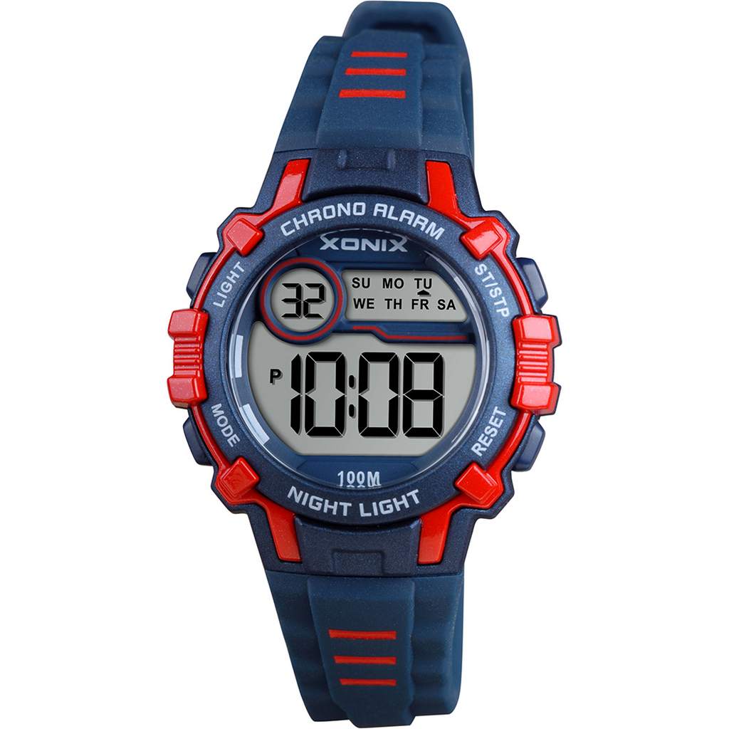 f12ea6969239b0a73a32e31549881f77.jpg XONIX Kids Blue Rubber Strap IY-005 - Image 1