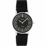 OOZOO Vintage Black Metal Mesh Bracelet C20141