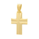 Gold cross K14 "Triantos"
