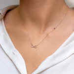 Κολιέ Κ14 "Eternal love Rose Gold" - Image 2