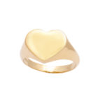 Χρυσό Δαχτυλίδι Κ14 Καρδιά