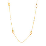 Necklace Set Bracelet K14 Oval - Image 3