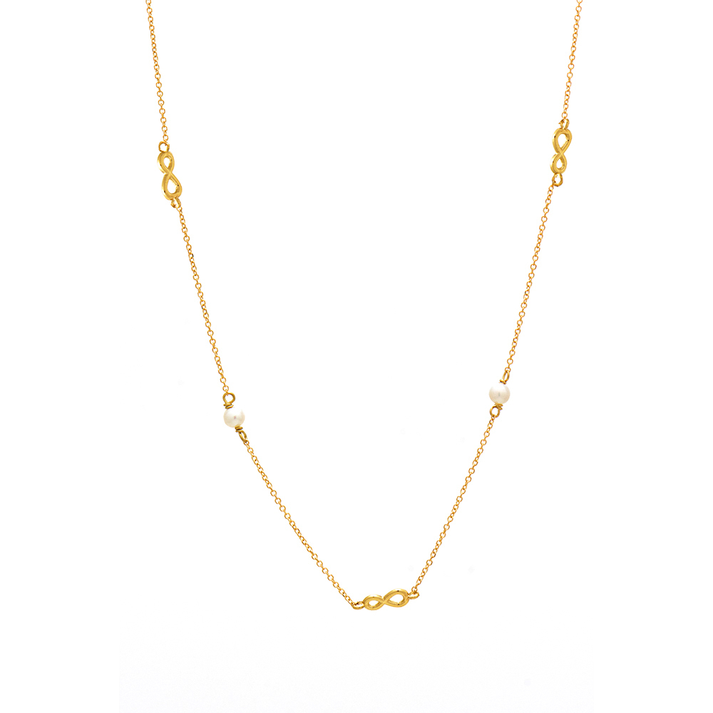 ΚΟΛΙΕ Κ14 1.4ΓΡ 155Ε Set Necklace Bracelete K9 Infinity - Image 1