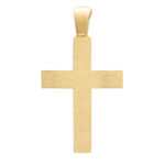 Χρυσός Ανδρικός Σταυρός Διπλής Όψεως Κ14 - Image 2