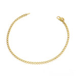 Gold Tennis Bracelet K9