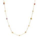 Χρυσό Κολιέ Κ14 Rainbow