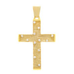 Χρυσός Γυναικείος Σταυρός Κ14