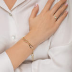 Χρυσό Βραχιόλι Κ14 Αλυσιδωτό - Image 2