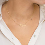 Κολιέ Χρυσό Κ14 "Μαμά" - Image 2