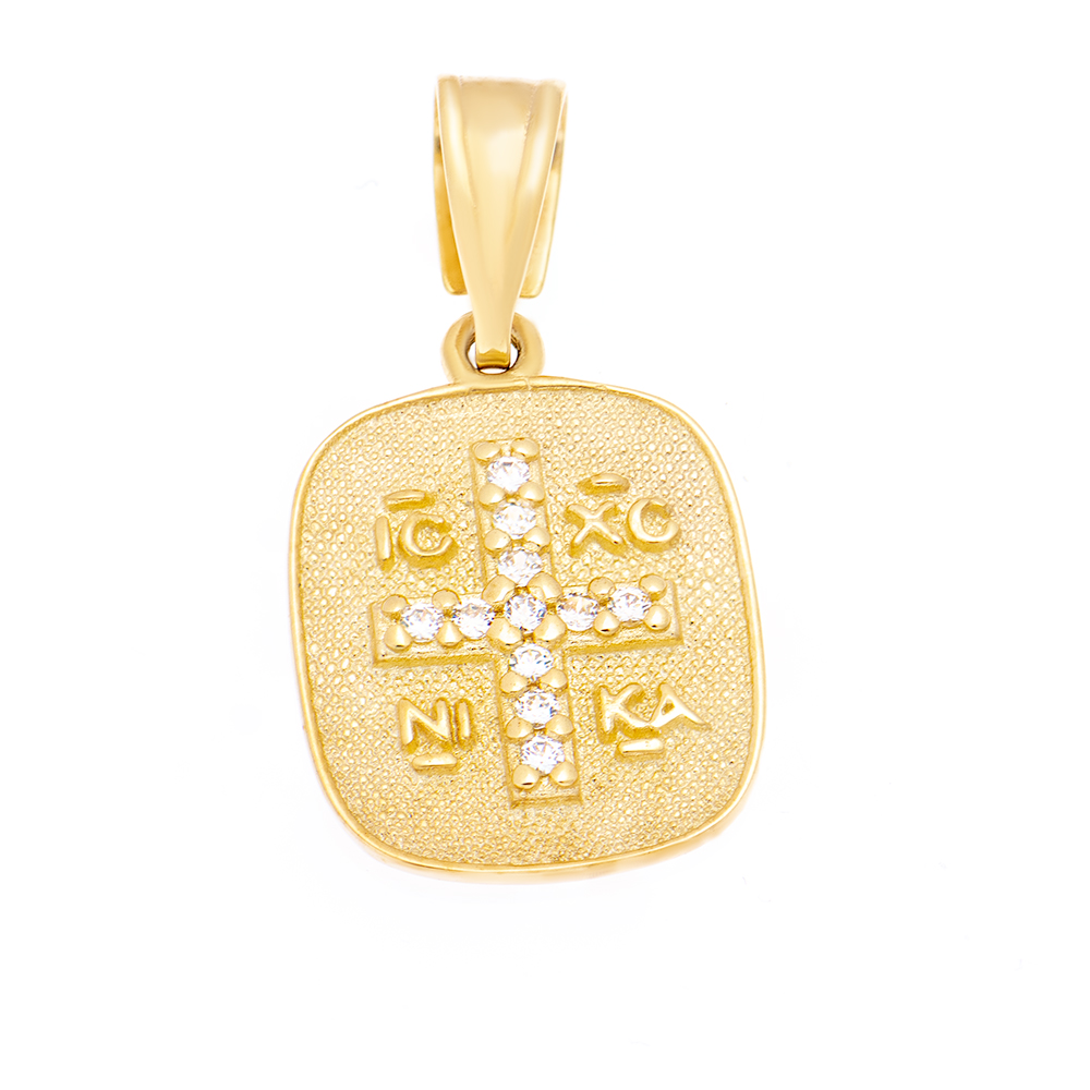 ΚΩΣΤΑΝΤΙΝΑΤΟ Κ9 ΜΑΡΚΟΣ 17 Κωνσταντινάτο Φυλαχτό Χρυσό Κ9 - Image 1