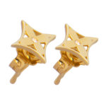 Χρυσά Σκουλαρίκια Κ9 Σταυρουδάκι