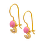 Παιδικά σκουλαρίκια χρυσά Κ9