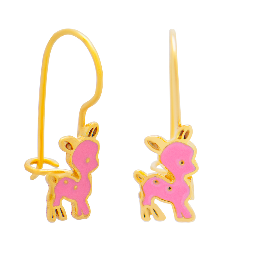 ΣΚΟΥΛΑΡΙΚΙΑ ΠΑΙΔΙΚΑ Κ9 ΕΛΕΥΘΕΡΙΑΔΗΣ 12 Παιδικά σκουλαρίκια χρυσά Κ9 - Image 1