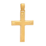 Χρυσός  Ανδρικός Σταυρός Κ14