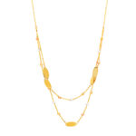 Χρυσό Κολιέ Κ14 με Διπλή Αλυσίδα