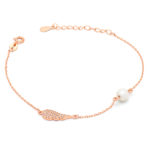 Βραχιόλι από Ασήμι 925 ΄΄Elegance of Feather'' - Image 3