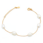 Βραχιόλι από Ασήμι 925 ''Just Pearls''