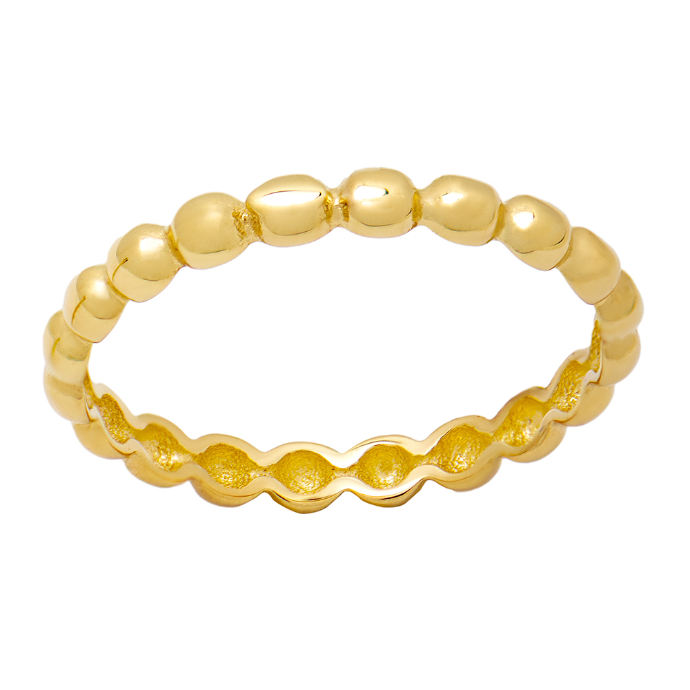 ΔΑΧΤΥΛΙΔΙ FILVA K9 25191 Χρυσό Δαχτυλίδι Κ9 ''Trickle Gold Ring'' - Image 1