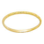 Χρυσό Δαχτυλίδι Κ9 ''Stripped Gold Ring''
