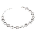 Ασημένιο Βραχιόλι 925 ''Mini Circles Bracelet"