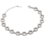 Ασημένιο Βραχιόλι 925 ”Mini Shiny Circles Bracelet”