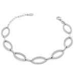 Ασημένιο Βραχιόλι "Marquise Shiny Bracelet"