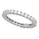Λευκόχρυσο Δαχτυλίδι Κ9 ''Eternity Ring''