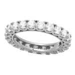 Λευκόχρυσο Δαχτυλίδι Κ9 ''Eternity Ring''