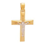 Χρυσός Ανδρικός Σταυρός Κ14
