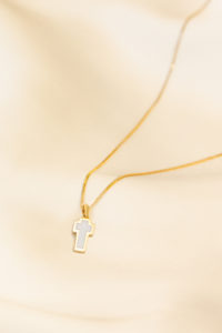 Χρυσός Σταυρός Κ9 Διπλής Όψεως - Image 3