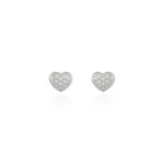 Ασημένια Σκουλαρίκια 925 " Mini Love Earrings"